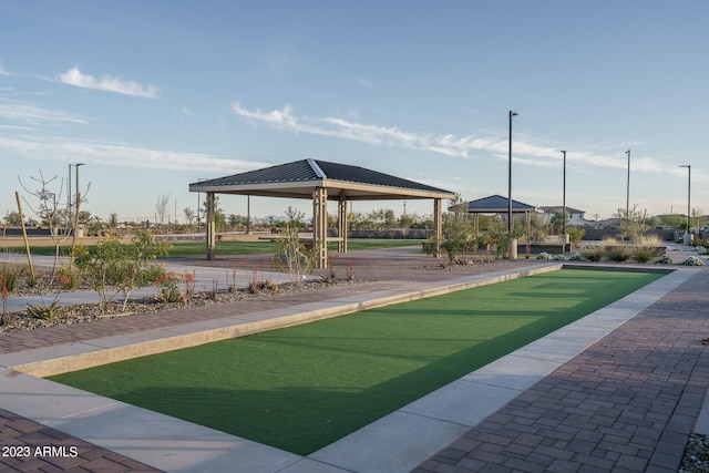 surrounding community featuring a gazebo