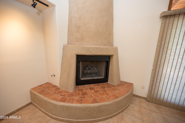 details with tile flooring