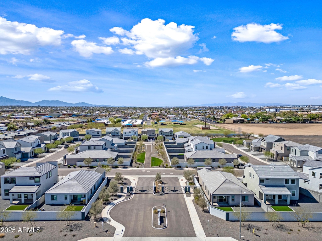 2326 E Levi Dr, Phoenix, AZ 85040 - aerial perspective of suburban area featuring a mountainous background