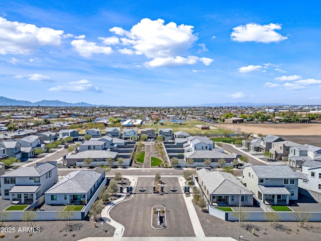 2326 E Levi Dr, Phoenix, AZ 85040 - aerial perspective of suburban area featuring a mountainous background