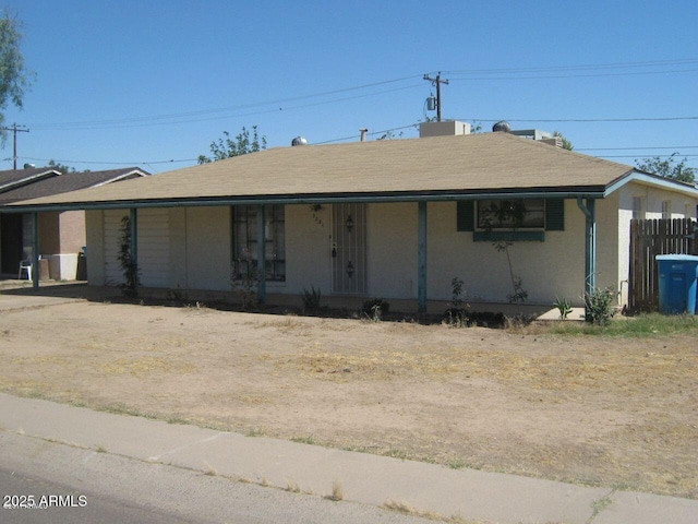 view of front facade