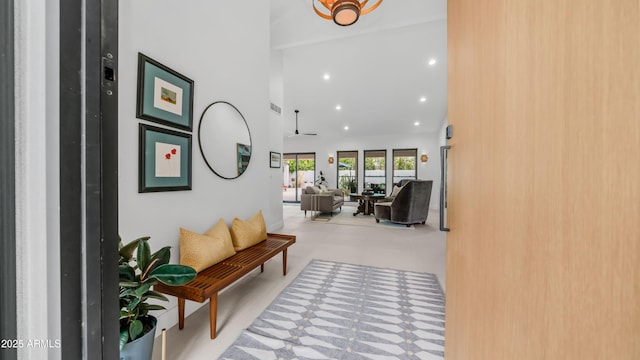 5438 E Lupine Ave, Scottsdale, AZ 85254 - hall with recessed lighting