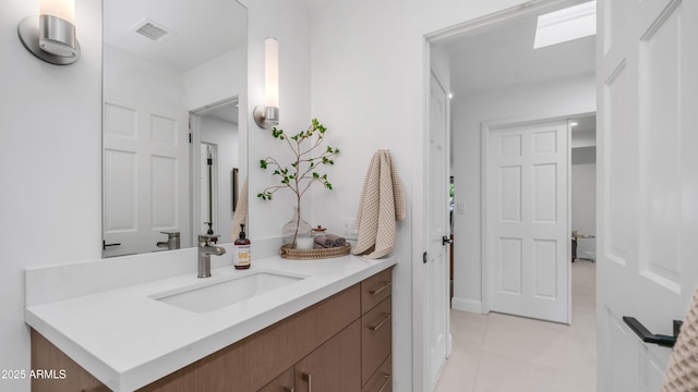 5438 E Lupine Ave, Scottsdale, AZ 85254 - bathroom featuring vanity and tile patterned flooring