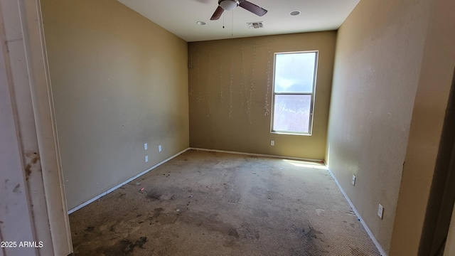 4432 W Pleasant Ln, Laveen, AZ 85339 - empty room featuring a ceiling fan and baseboards