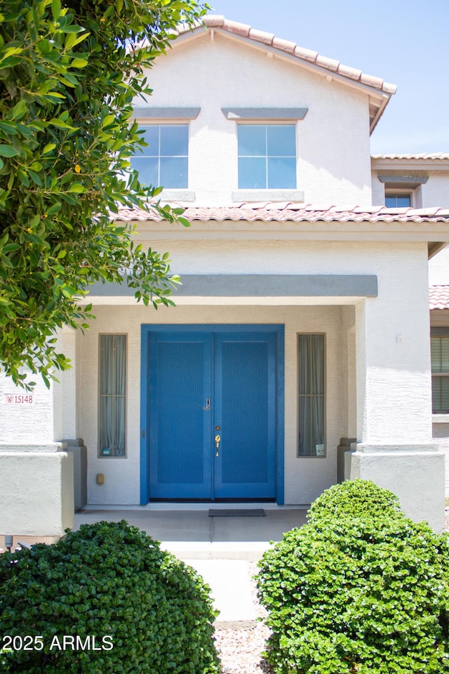 15148 W Sells Dr, Goodyear, AZ 85395 - entrance to property with a tiled roof