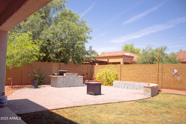 15148 W Sells Dr, Goodyear, AZ 85395 - view of patio / terrace with exterior kitchen