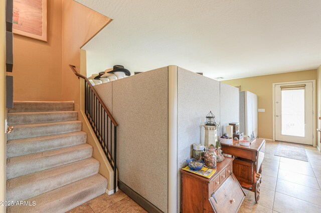 44890 W Desert Garden Rd, Maricopa, AZ 85139 - stairs featuring tile patterned floors