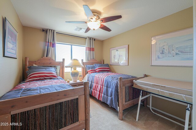 44890 W Desert Garden Rd, Maricopa, AZ 85139 - bedroom featuring carpet and ceiling fan