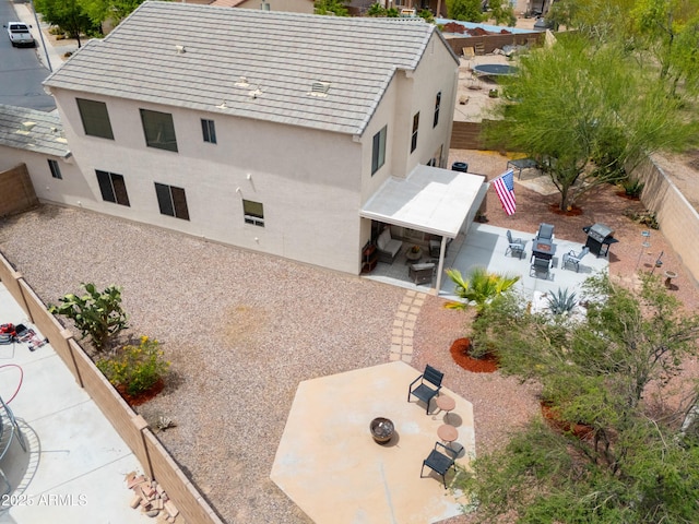 44890 W Desert Garden Rd, Maricopa, AZ 85139 - aerial view of property and surrounding area