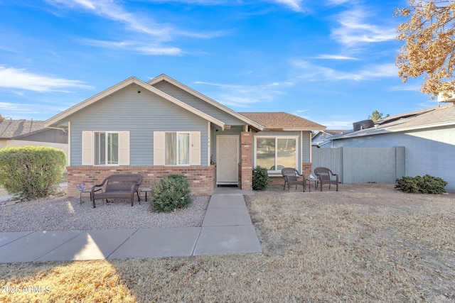 view of ranch-style house