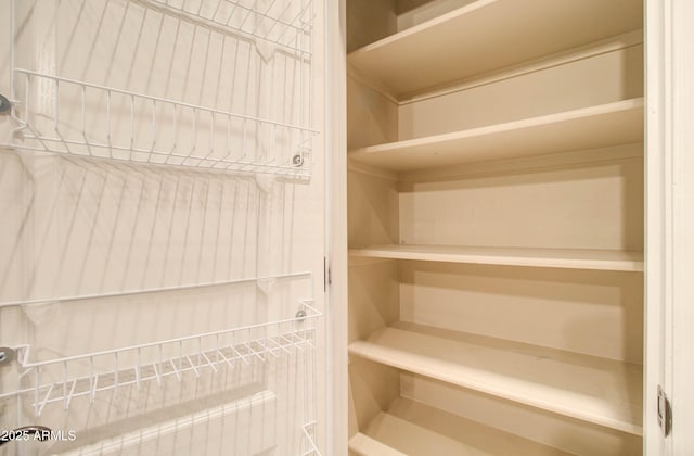 view of pantry