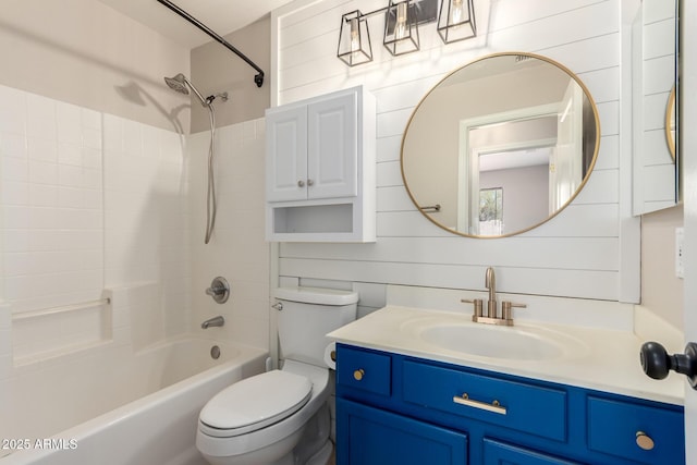 723 N Joshua Tree Ln, Gilbert, AZ 85234 - full bathroom with shower / bath combination and vanity