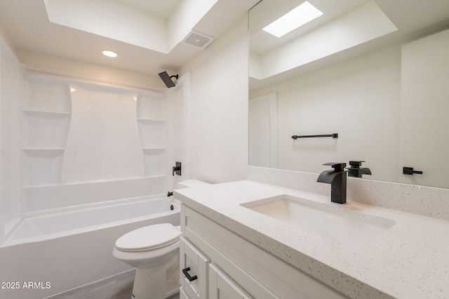 6544 N 7th Ave Unit 14, Phoenix, AZ 85013 - full bath with vanity, recessed lighting, and bathing tub / shower combination
