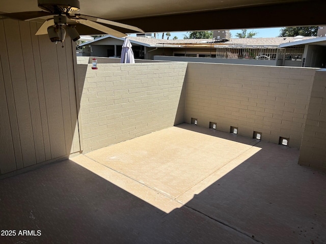 13603 N 111th Ave, Sun City, AZ 85351 - view of patio featuring ceiling fan
