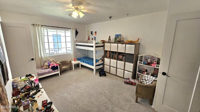 1520 W Encanto Blvd, Phoenix, AZ 85007 - carpeted bedroom with a ceiling fan