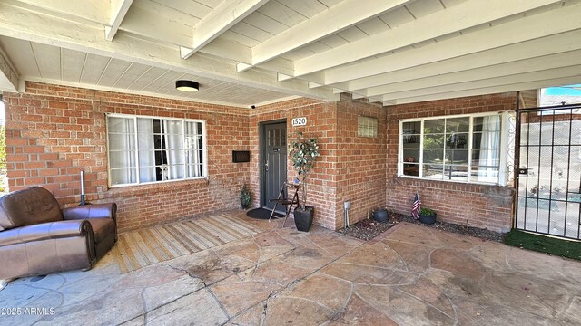 1520 W Encanto Blvd, Phoenix, AZ 85007 - view of patio / terrace featuring fence