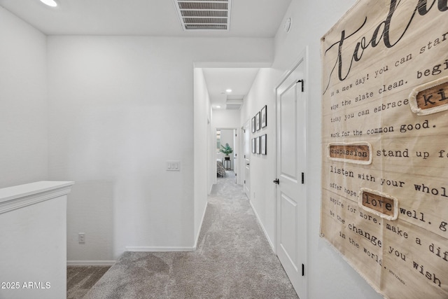 2628 S Voyager Dr Unit 104, Gilbert, AZ 85295 - hall featuring carpet, recessed lighting, and baseboards