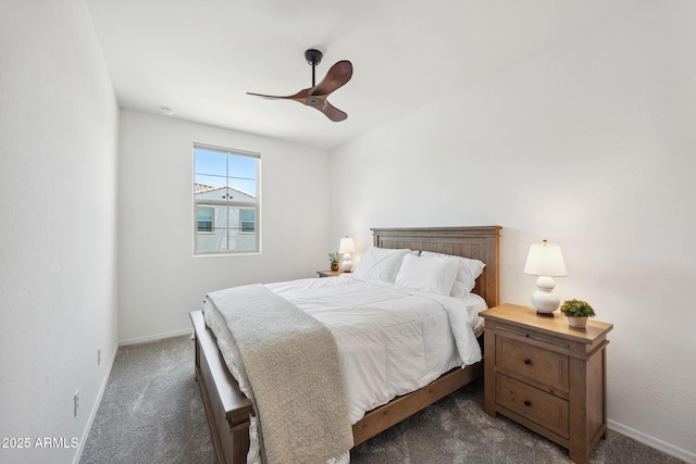 2628 S Voyager Dr Unit 104, Gilbert, AZ 85295 - bedroom with carpet, ceiling fan, and baseboards