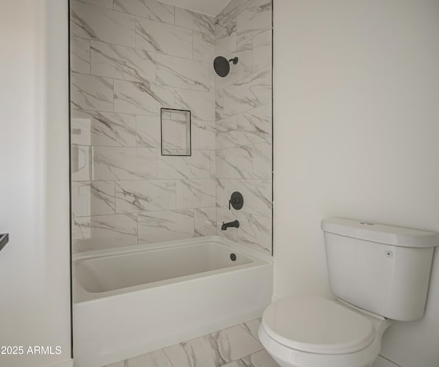 3767 N 363rd Ave, Tonopah, AZ 85354 - full bath featuring marble look tiles and tub / shower combination