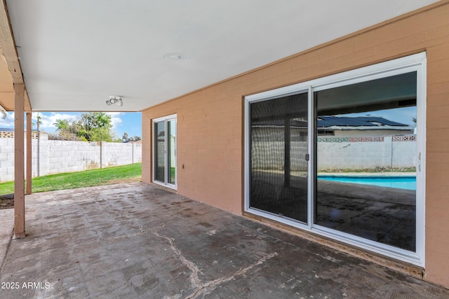 3222 W Hearn Rd, Phoenix, AZ 85053 - view of patio / terrace featuring a fenced in pool and fence