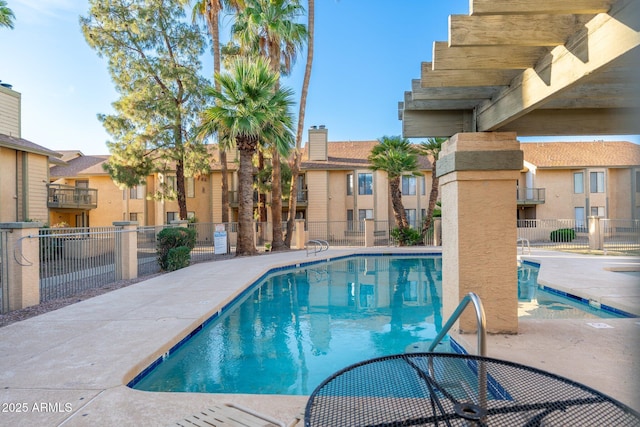 5236 W Peoria Ave Unit 232, Glendale, AZ 85302 - community pool featuring a patio and a residential view
