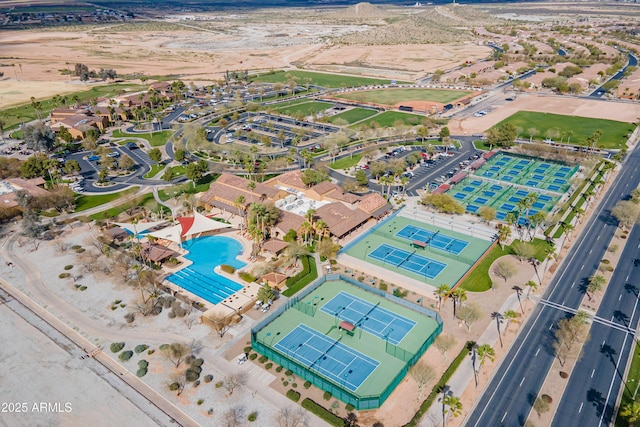 drone / aerial view