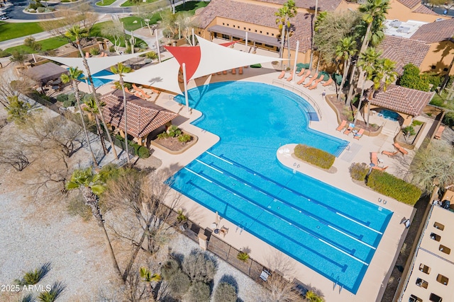 aerial view