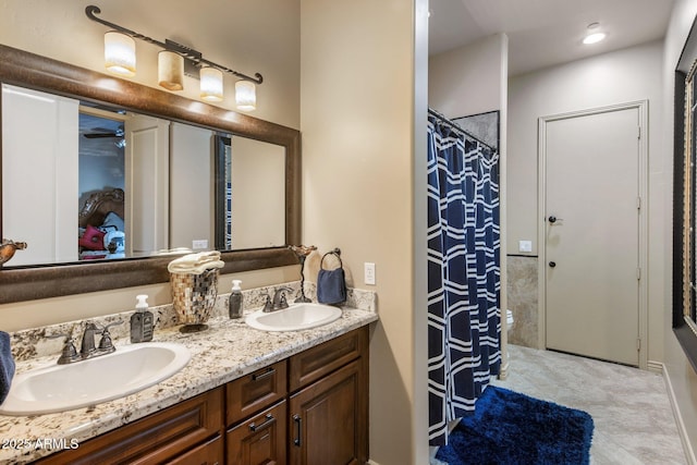 18036 W San Miguel Ave, Litchfield Park, AZ 85340 - bathroom featuring double vanity