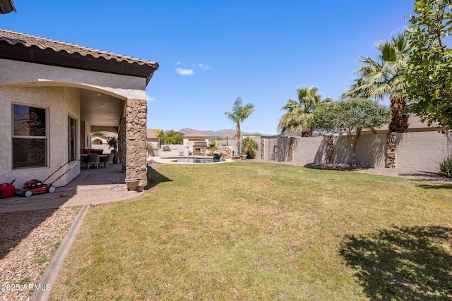 18036 W San Miguel Ave, Litchfield Park, AZ 85340 - view of yard featuring a patio area