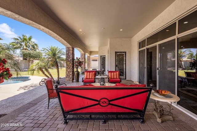 18036 W San Miguel Ave, Litchfield Park, AZ 85340 - view of patio