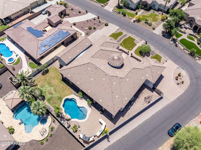 18036 W San Miguel Ave, Litchfield Park, AZ 85340 - drone / aerial view of a pool area