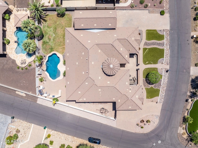 18036 W San Miguel Ave, Litchfield Park, AZ 85340 - drone / aerial view of a pool
