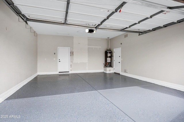 1612 E Zion Way, Chandler, AZ 85249 - garage featuring a garage door opener and water heater
