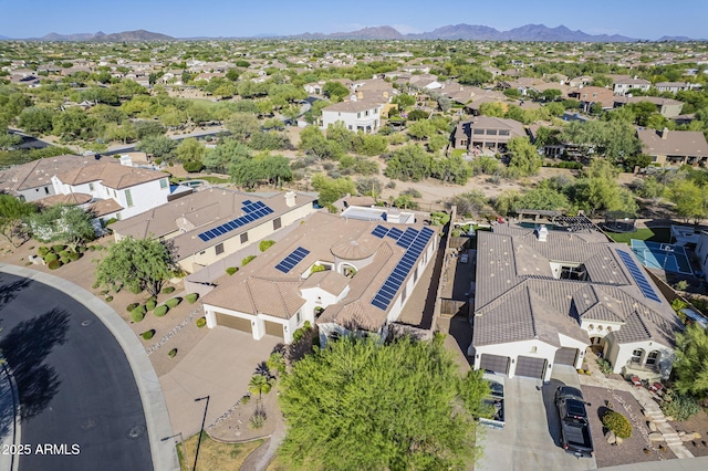 5243 E Windstone Trl, Cave Creek, AZ 85331 - aerial perspective of suburban area with a mountain backdrop