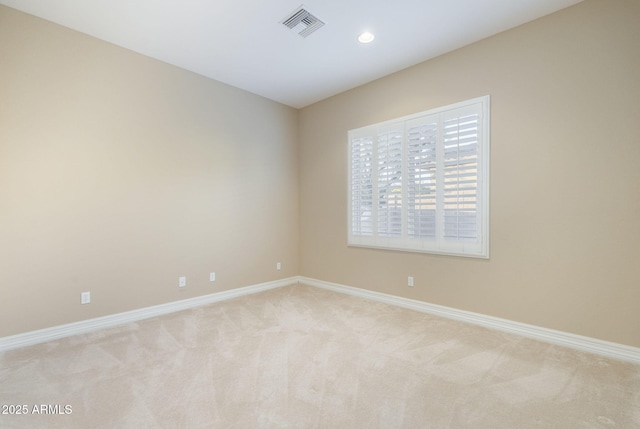 5243 E Windstone Trl, Cave Creek, AZ 85331 - spare room featuring light colored carpet and recessed lighting