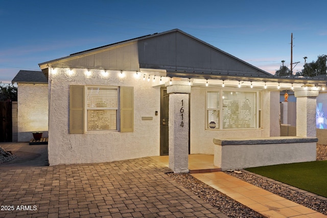 exterior space with a patio area