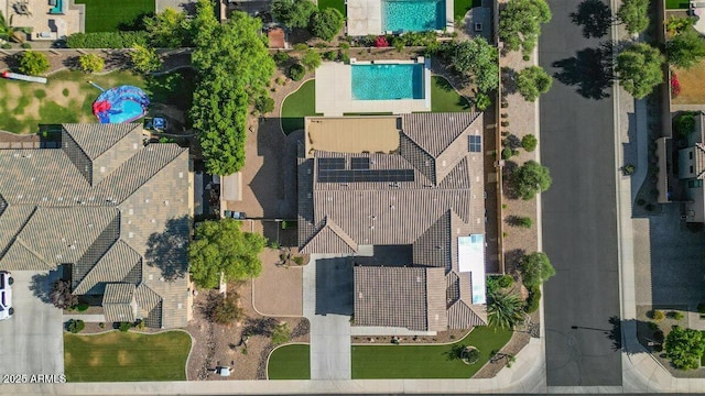 6917 E Ingram Cir, Mesa, AZ 85207 - aerial view of a pool area