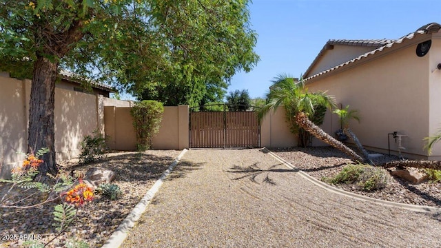 6917 E Ingram Cir, Mesa, AZ 85207 - view of yard with a gate