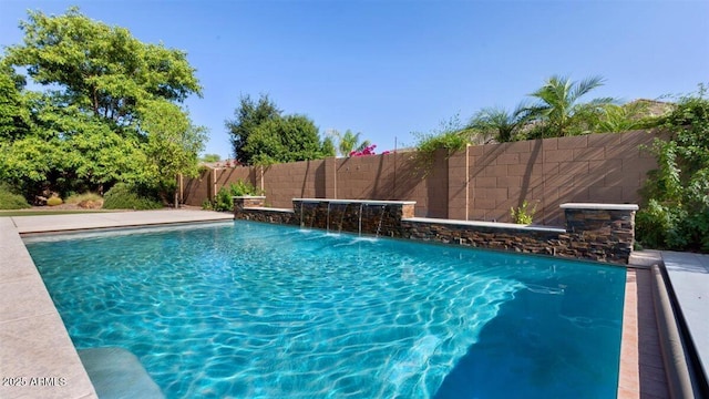6917 E Ingram Cir, Mesa, AZ 85207 - view of swimming pool with a fenced backyard