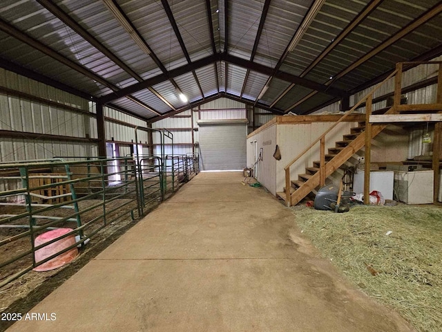view of stable