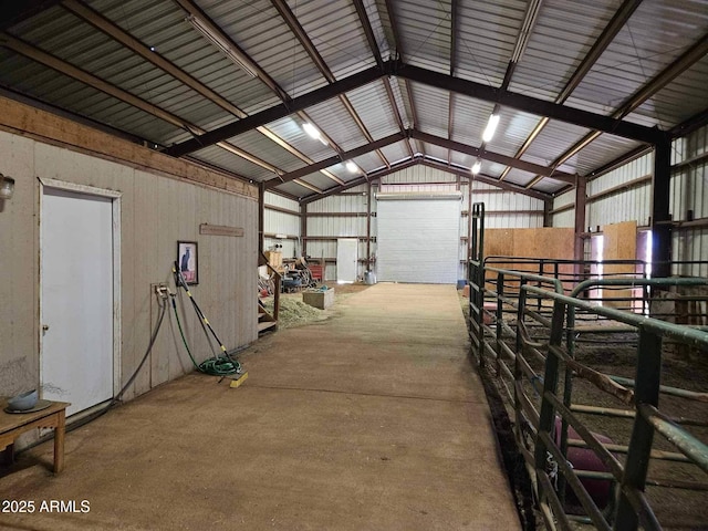 view of stable