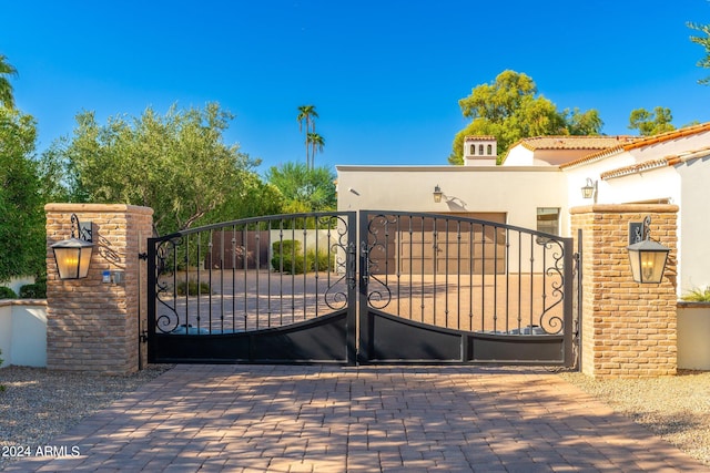 view of gate