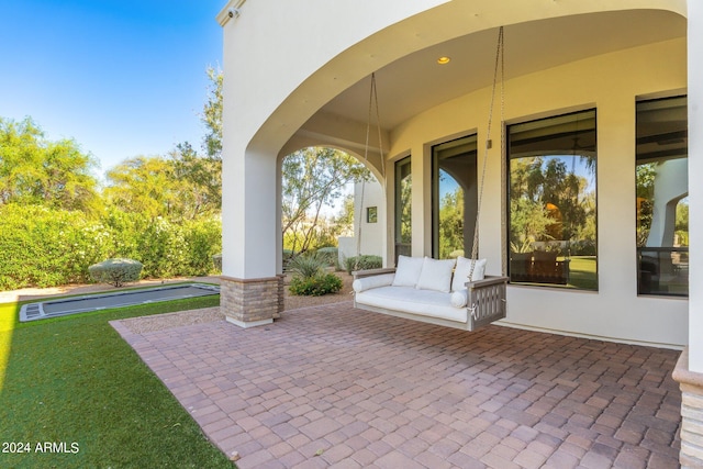 view of patio