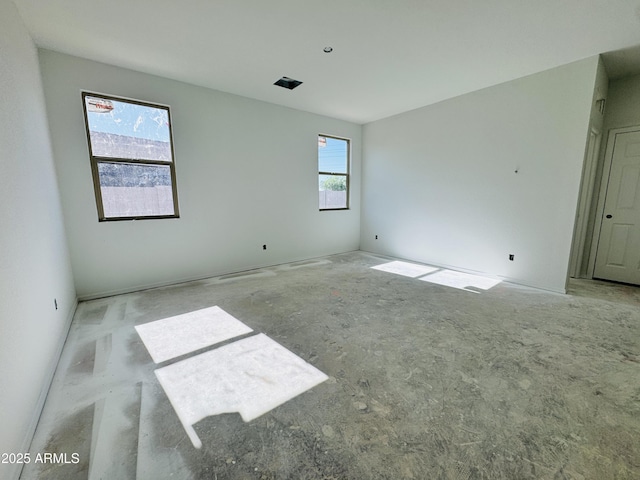 view of unfurnished room