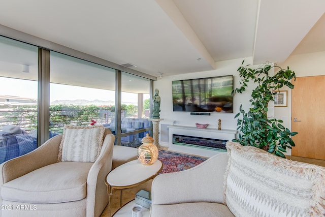 view of living room