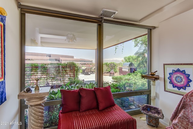 view of sitting room