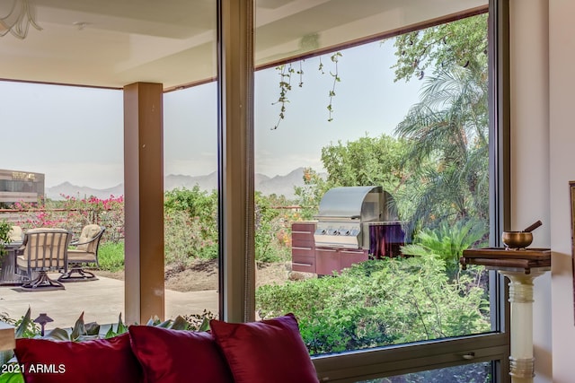 7161 E Rancho Vista Dr Unit 6001, Scottsdale, AZ 85251 - doorway with a mountain view
