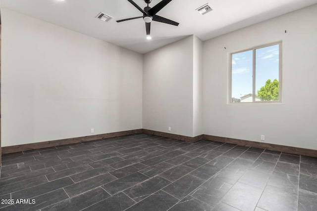 2009 S Raindance Rd, Apache Junction, AZ 85119 - empty room with ceiling fan and recessed lighting