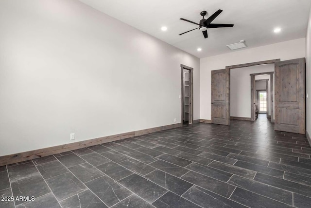 2009 S Raindance Rd, Apache Junction, AZ 85119 - empty room featuring ceiling fan and recessed lighting