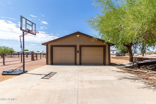 2009 S Raindance Rd, Apache Junction, AZ 85119 - garage with concrete driveway